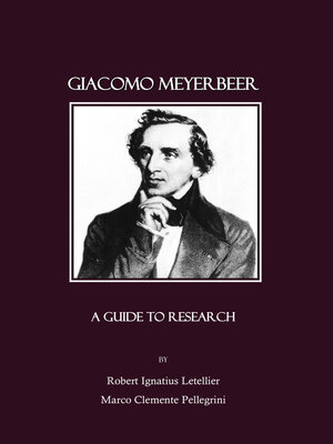 cover image of Giacomo Meyerbeer